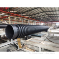 HDPE Double mur ondulé tube tube carat